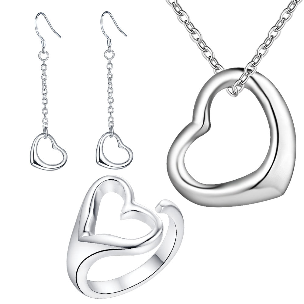 Silver Jewelry Set LST173