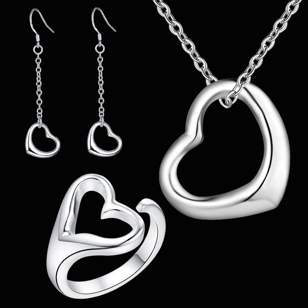 Silver Jewelry Set LST173