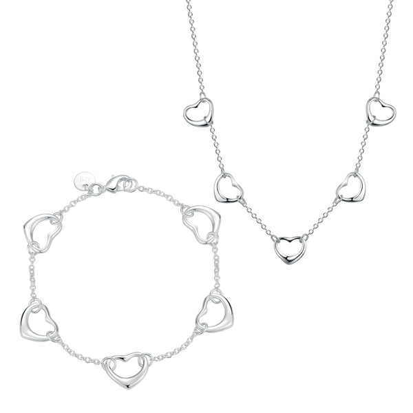 Silver Jewelry Set LST175