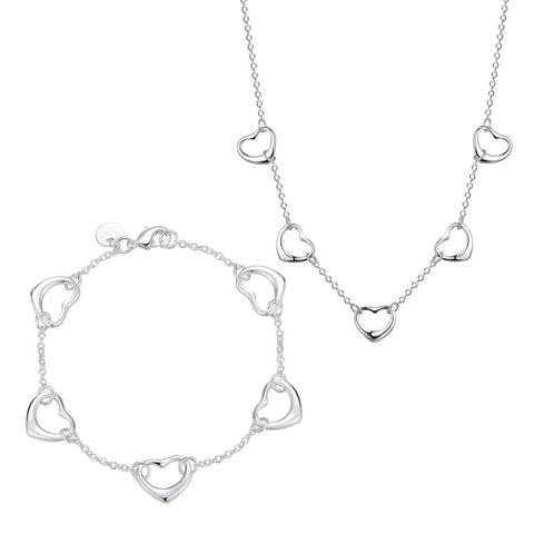 Silver Jewelry Set LST175