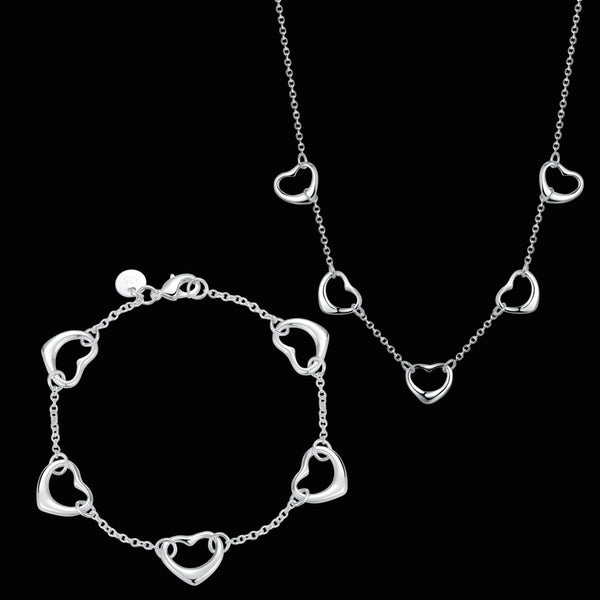 Silver Jewelry Set LST175