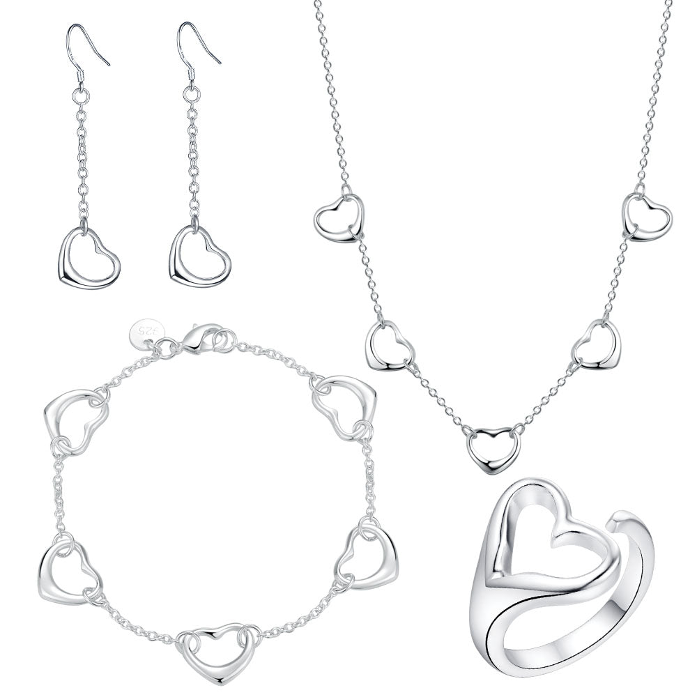 Silver Jewelry Set LST176