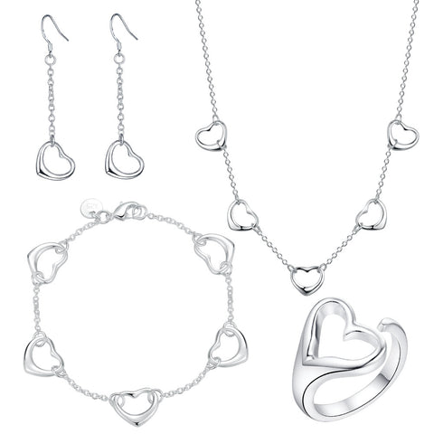 Silver Jewelry Set LST176