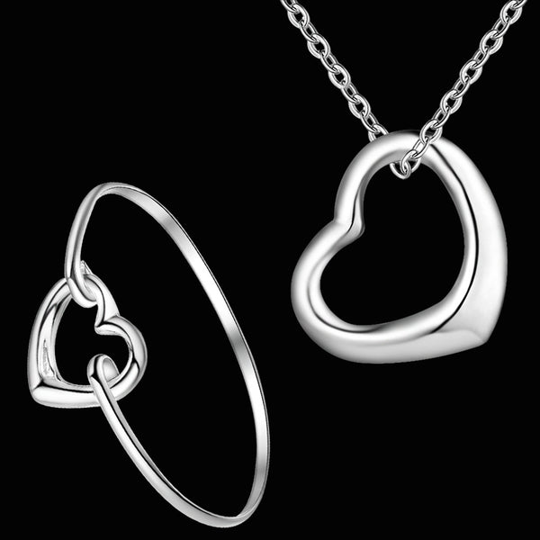 Silver Jewelry Set LST177