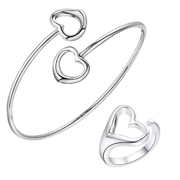 Silver Jewelry Set LST179