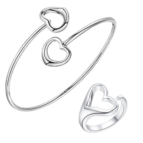 Silver Jewelry Set LST179