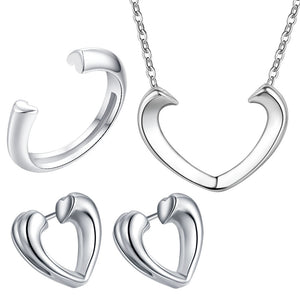 Silver Jewelry Set LST182