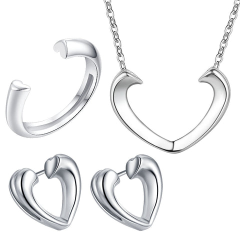 Silver Jewelry Set LST182