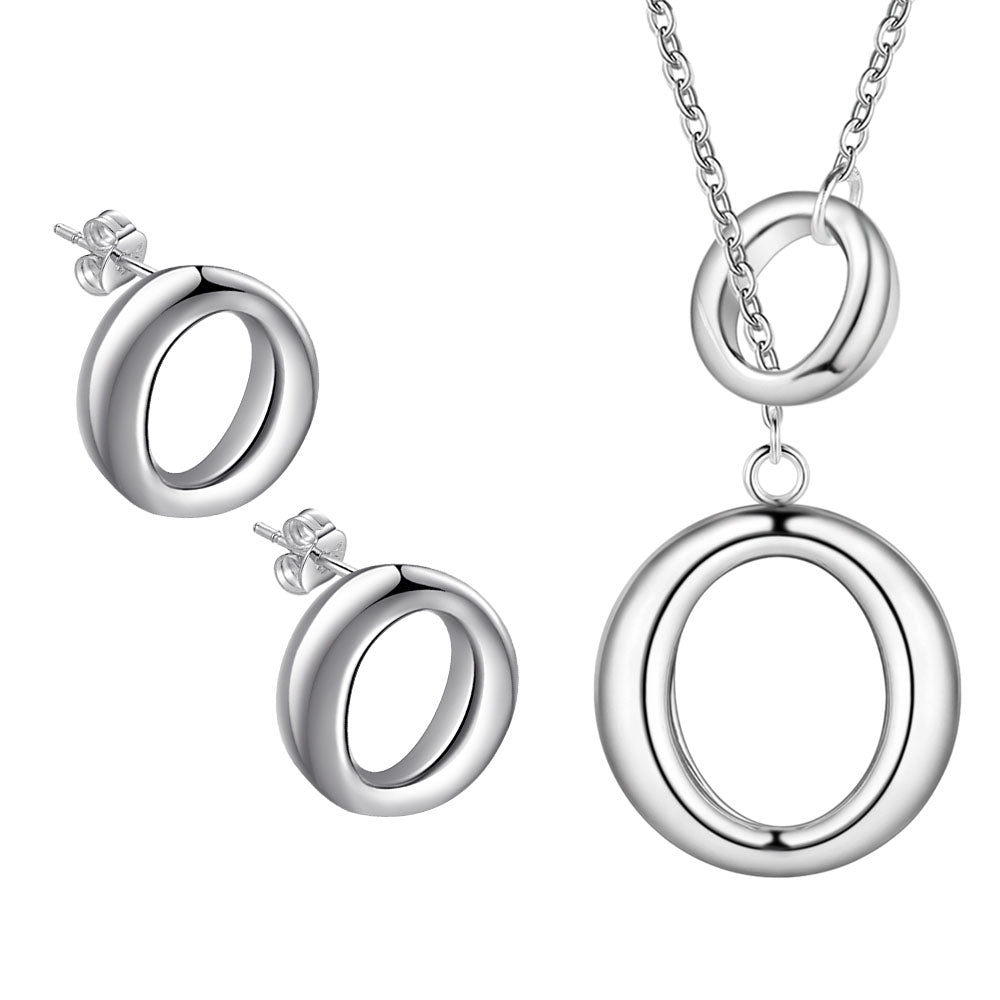 Silver Jewelry Set LST188