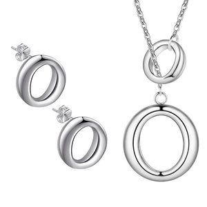Silver Jewelry Set LST188