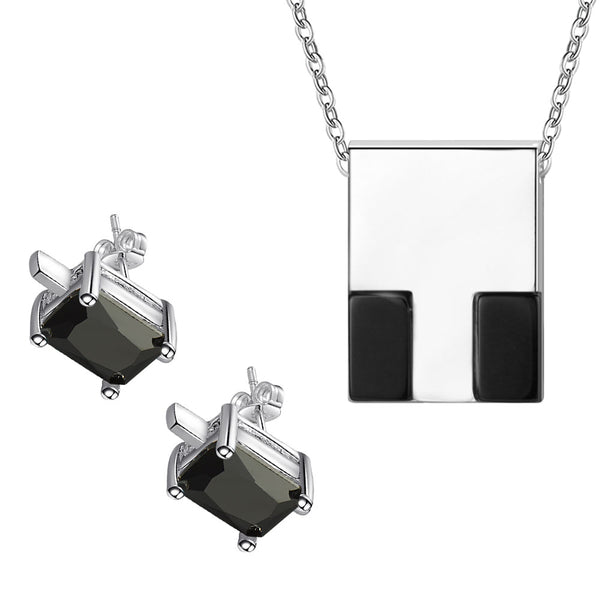 Silver Jewelry Set LST195