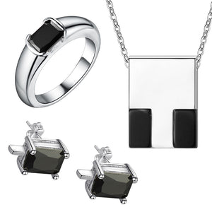 Silver Jewelry Set LST196
