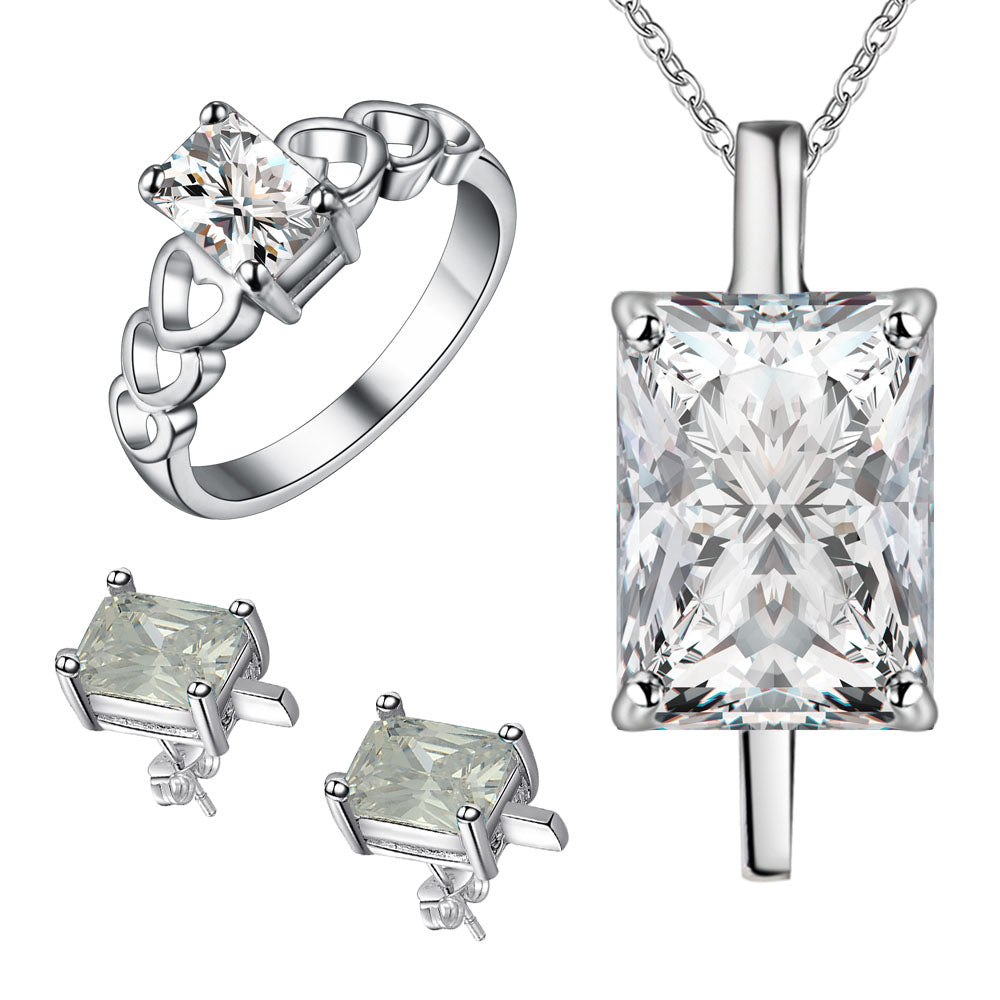 Silver Jewelry Set LST198