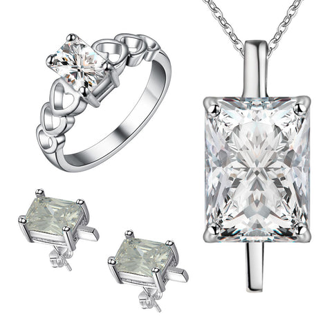 Silver Jewelry Set LST198