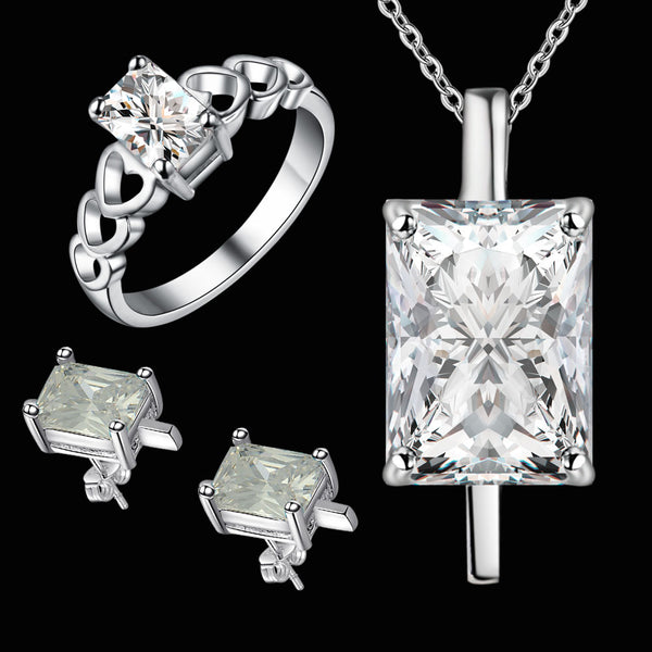 Silver Jewelry Set LST198