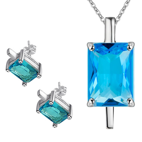 Silver Jewelry Set LST199