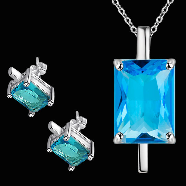 Silver Jewelry Set LST199