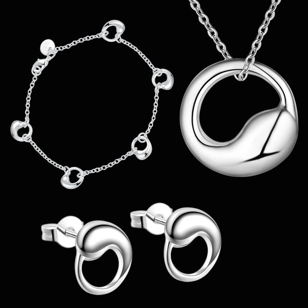 Silver Jewelry Set LST203
