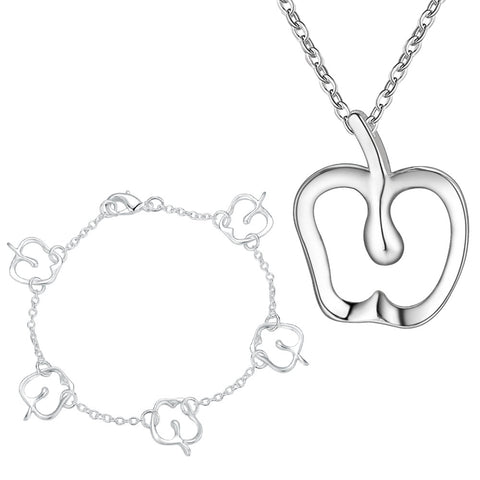 Silver Jewelry Set LST204