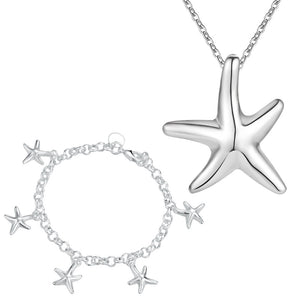 Silver Jewelry Set LST209