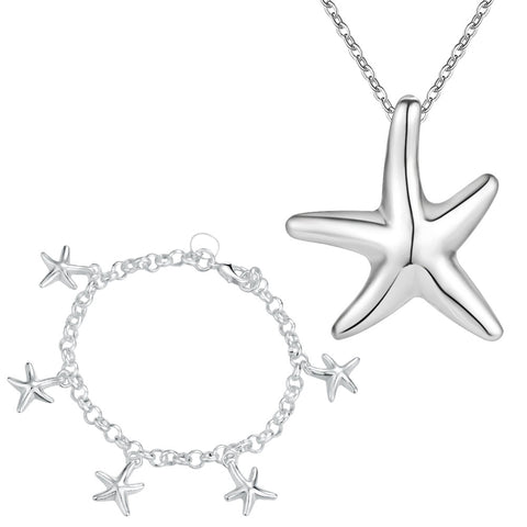 Silver Jewelry Set LST209