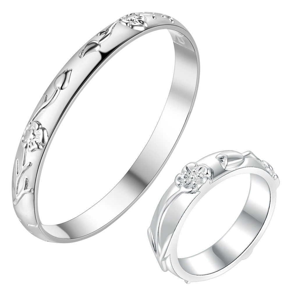 Silver Jewelry Set LST212