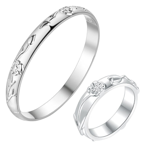 Silver Jewelry Set LST212