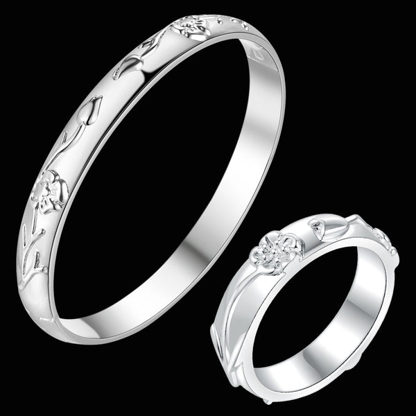 Silver Jewelry Set LST212