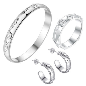Silver Jewelry Set LST213