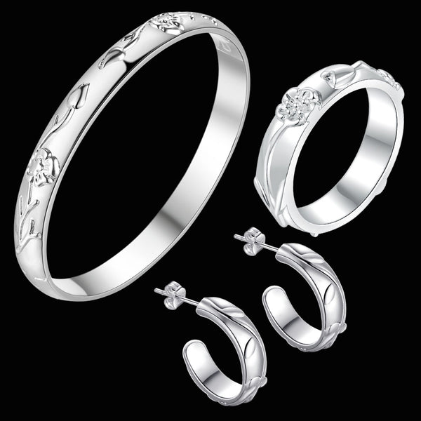 Silver Jewelry Set LST213