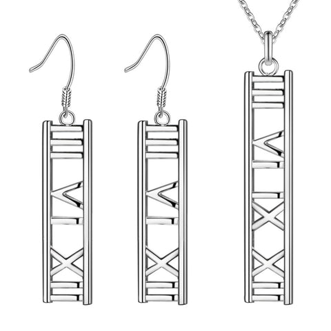 Silver Jewelry Set LST219