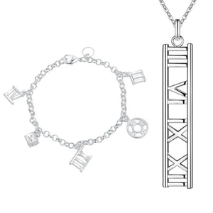Silver Jewelry Set LST223