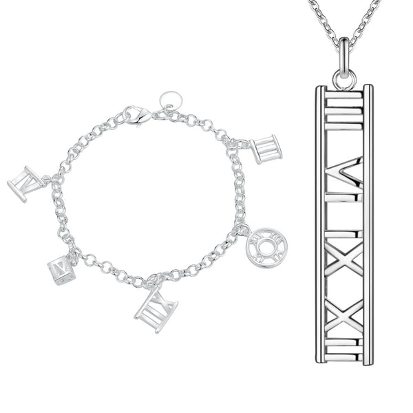 Silver Jewelry Set LST223