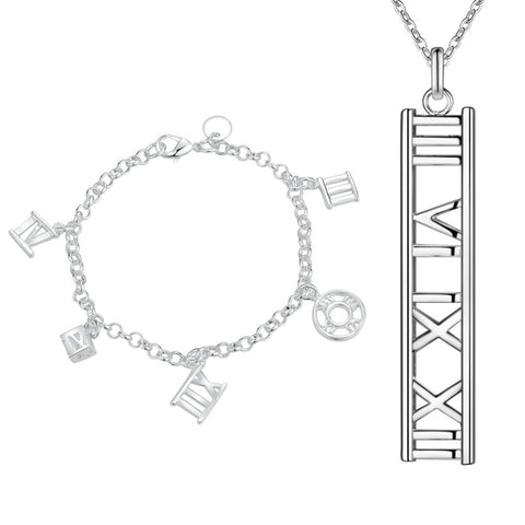 Silver Jewelry Set LST223
