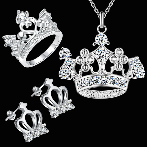 Silver Jewelry Set LST228