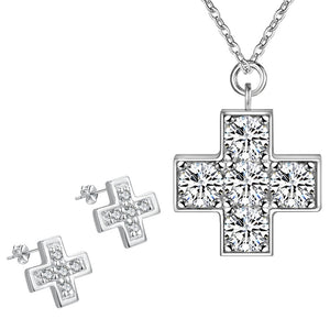 Silver Jewelry Set LST229