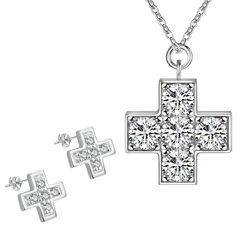 Silver Jewelry Set LST229