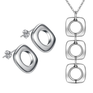 Silver Jewelry Set LST230