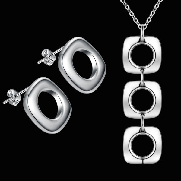 Silver Jewelry Set LST230