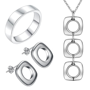 Silver Jewelry Set LST231