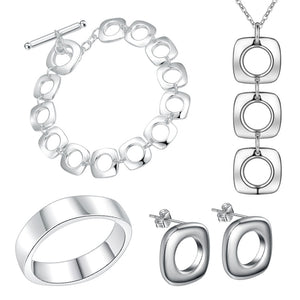 Silver Jewelry Set LST232