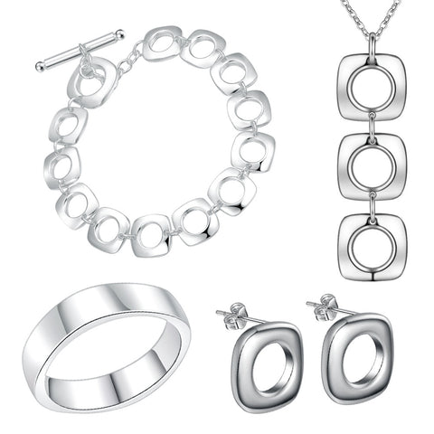 Silver Jewelry Set LST232