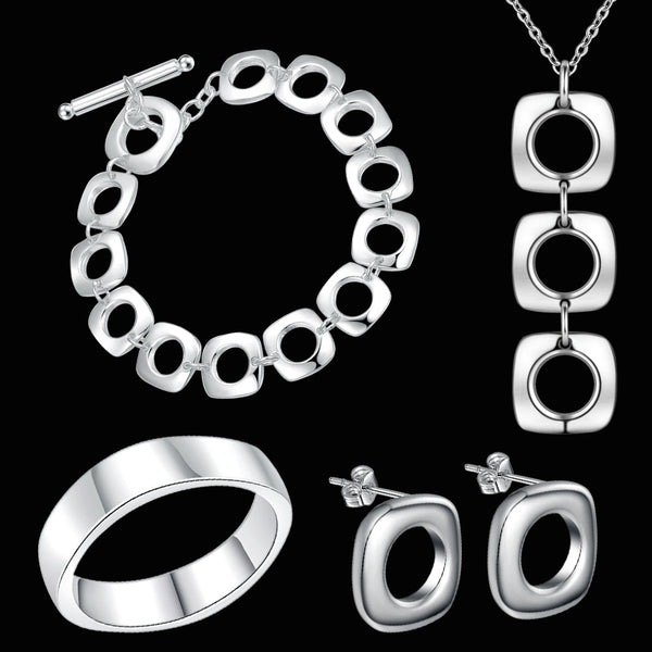 Silver Jewelry Set LST232