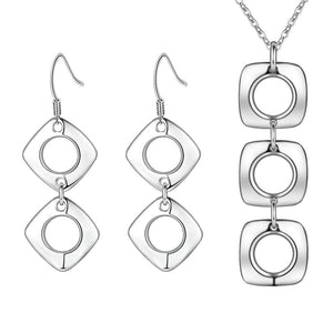 Silver Jewelry Set LST233