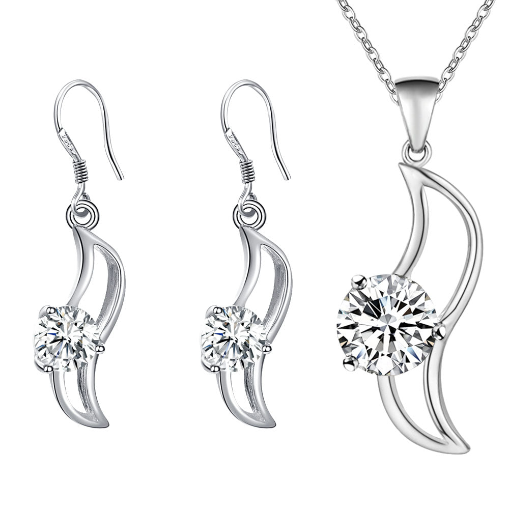 Silver Jewelry Set LST235