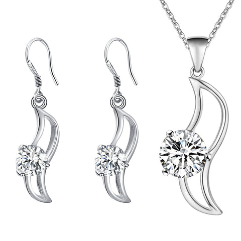 Silver Jewelry Set LST235