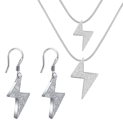 Silver Jewelry Set LST236