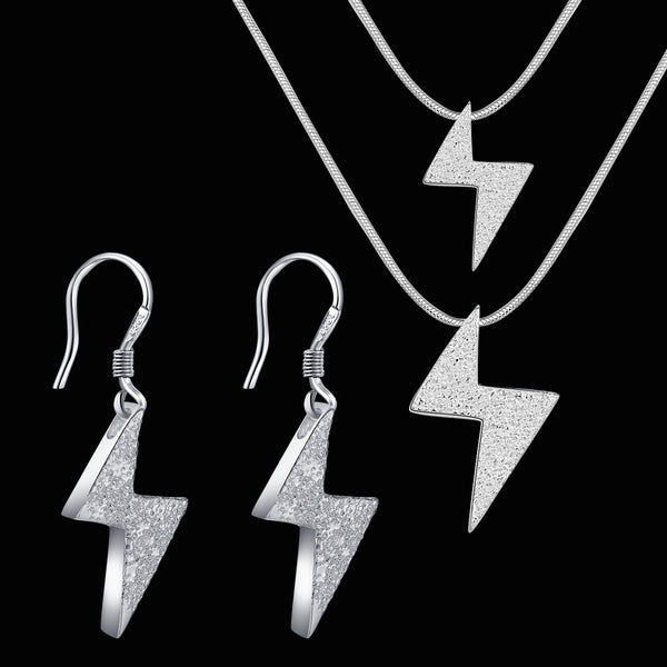 Silver Jewelry Set LST236