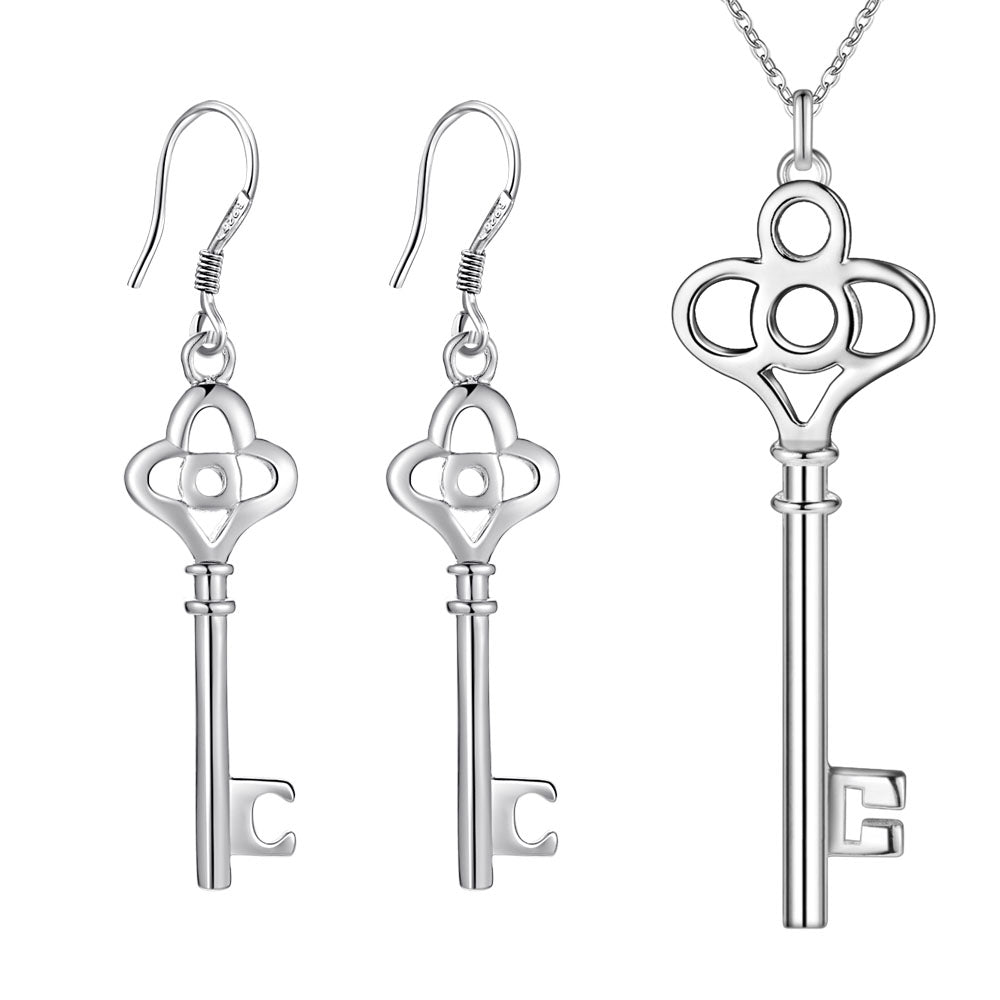 Silver Jewelry Set LST238