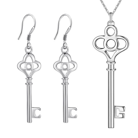 Silver Jewelry Set LST238